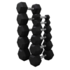 Set de Mancuernas Hexagonales sin Rack